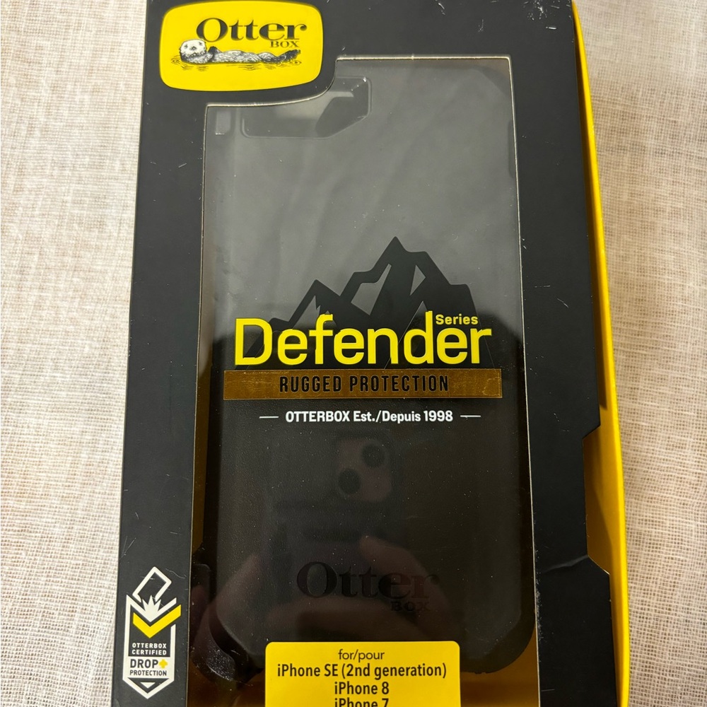 OtterBox Black Defender Series Case Rugged Protection - Picture 2 of 9